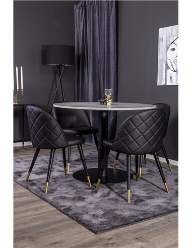 Matgrupp Razzia med Velvet matstolar