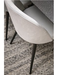 Matgrupp Piazza med Velvet matstolar, 180 × 90 cm 2