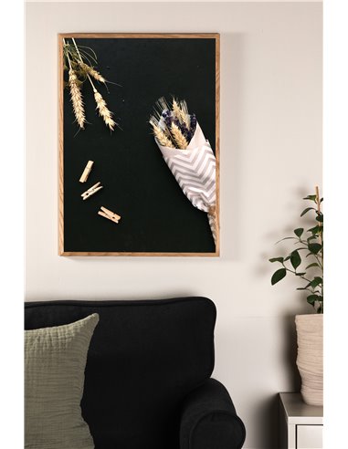 Flowers on table Poster
