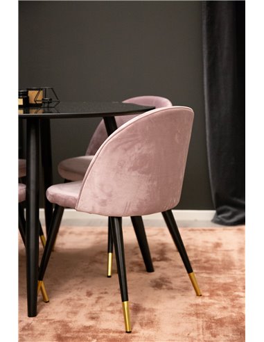 Matgrupp Plaza med Velvet matstolar