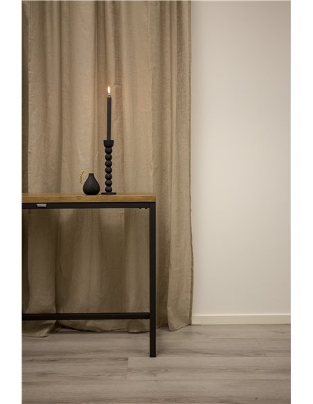 Sidobord Rise Bord, 110 × 30 cm, Svart