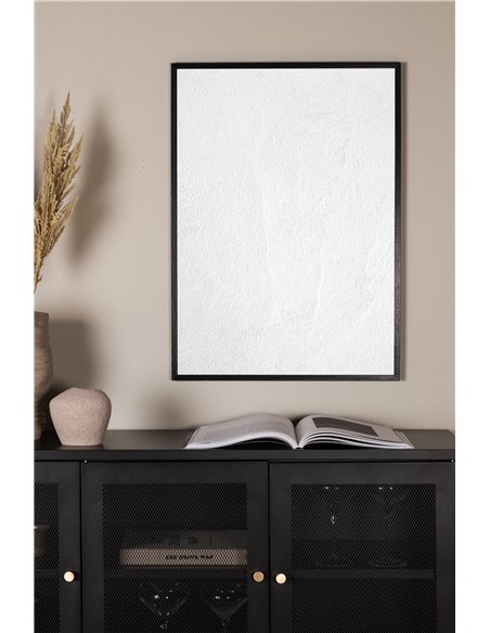 White Reveted Poster
