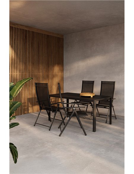 Matgrupp Giardini med Levanzo matstolar, 150 × 85 cm