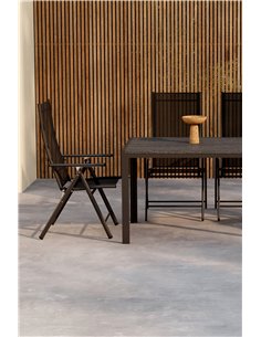 Matgrupp Mirko med Levanzo matstolar, 140 × 80 cm 2