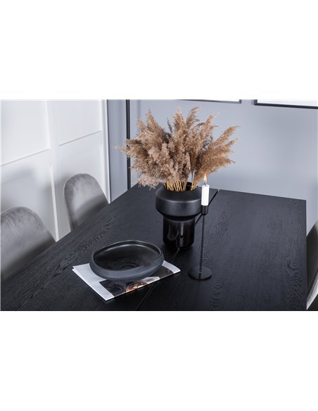 Matgrupp Sleek med Polar matstolar, 195 × 95 cm
