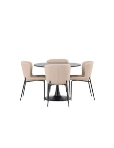 Matgrupp Glade med Modesto matstolar