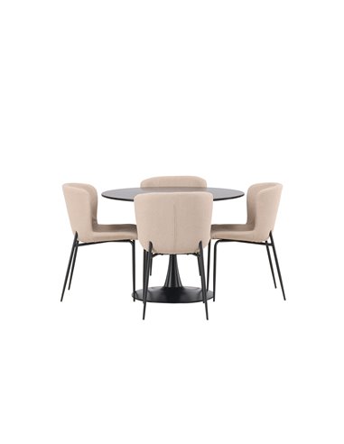 Matgrupp Glade med Modesto matstolar
