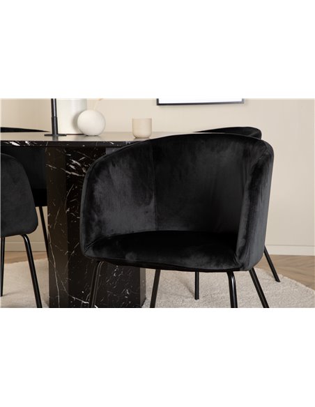 Matgrupp Marbs med Berit matstolar