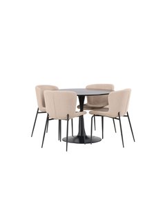 Matgrupp Glade med Modesto matstolar 2