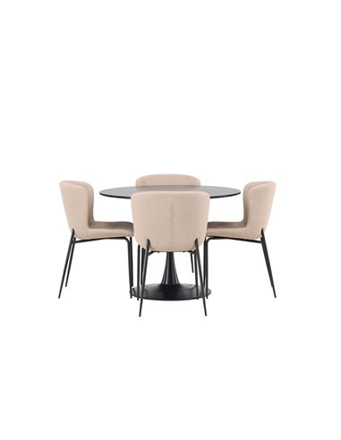 Matgrupp Glade med Modesto matstolar