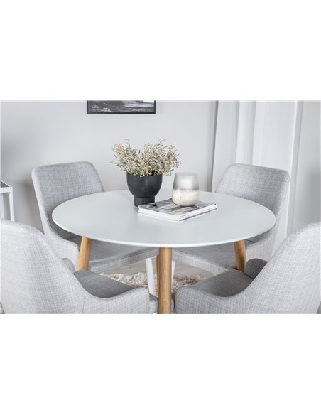 Matgrupp Plaza med Plaza matstolar
