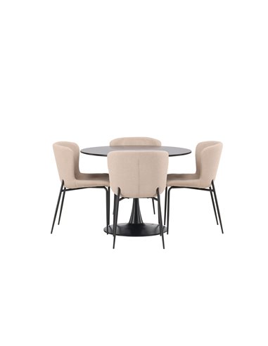 Matgrupp Glade med Modesto matstolar