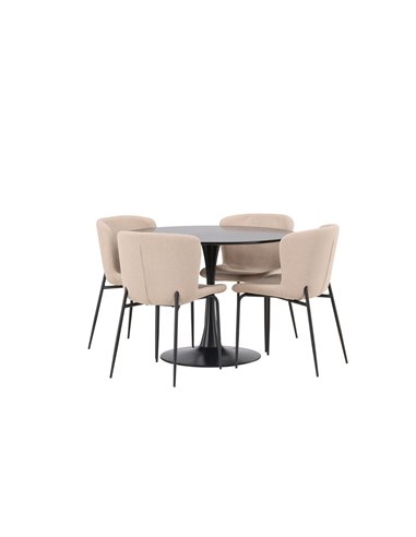 Matgrupp Glade med Modesto matstolar