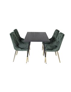 Matgrupp Dipp med Velvet Deluxe matstolar
