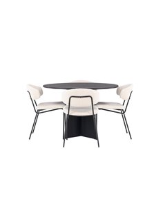 Matgrupp Bootcut med Chico matstolar