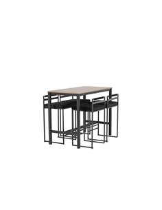 Matgrupp Camden med Opelika matstolar, 120 × 60 cm 2