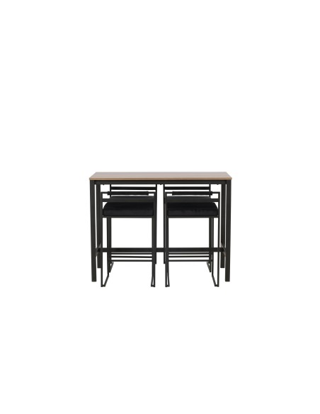 Matgrupp Camden med Opelika matstolar, 120 × 60 cm