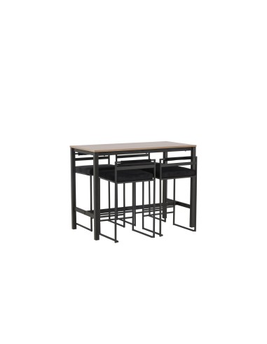 Matgrupp Camden med Opelika matstolar, 120 × 60 cm