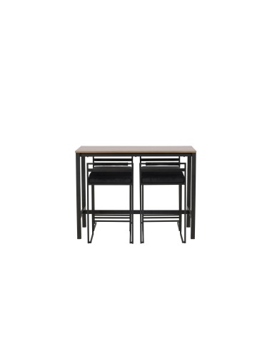 Matgrupp Camden med Opelika matstolar, 120 × 60 cm