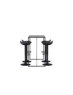 Matgrupp Brea med Adesto matstolar, 120 × 60 cm