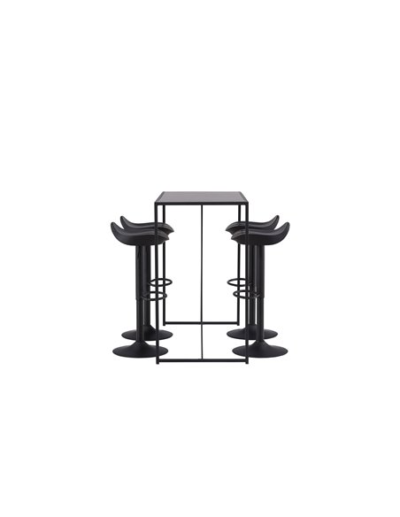 Matgrupp Brea med Adesto matstolar, 120 × 60 cm