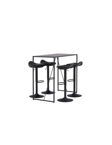 Matgrupp Brea med Adesto matstolar, 120 × 60 cm