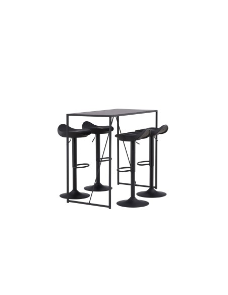 Matgrupp Brea med Adesto matstolar, 120 × 60 cm
