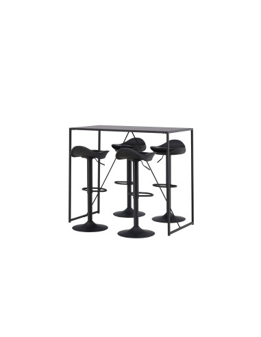 Matgrupp Brea med Adesto matstolar, 120 × 60 cm