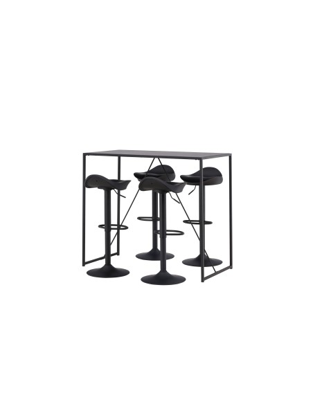 Matgrupp Brea med Adesto matstolar, 120 × 60 cm