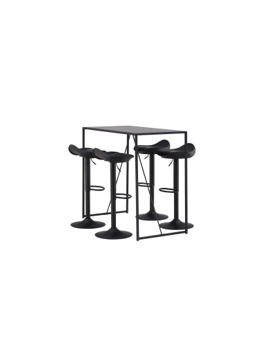 Matgrupp Brea med Adesto matstolar, 120 × 60 cm