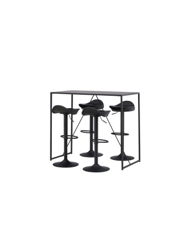 Matgrupp Brea med Adesto matstolar, 120 × 60 cm