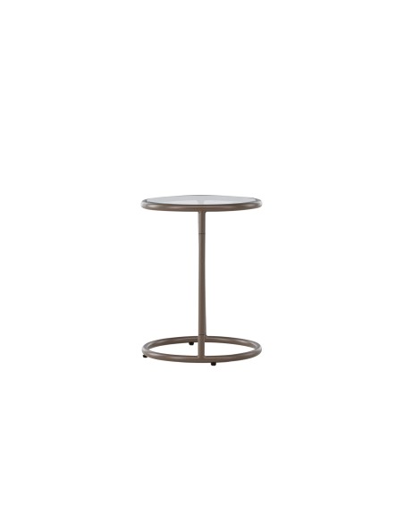 Runt sidobord Stavanger, Ø35 cm, Brun