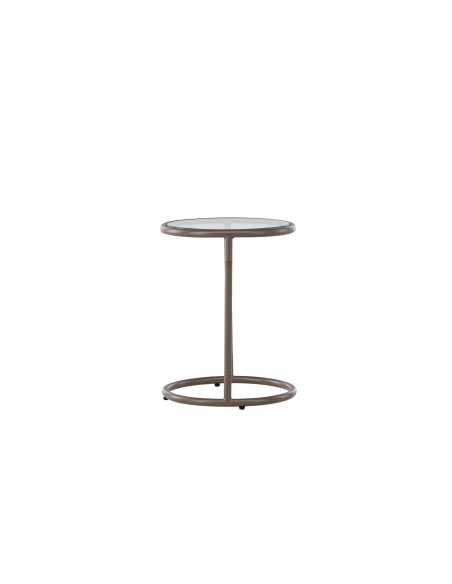 Runt sidobord Stavanger, Ø35 cm, Brun