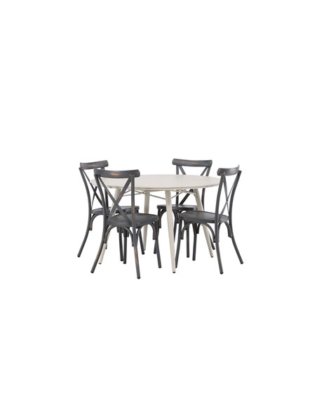 Matgrupp Lina med Tablas matstolar