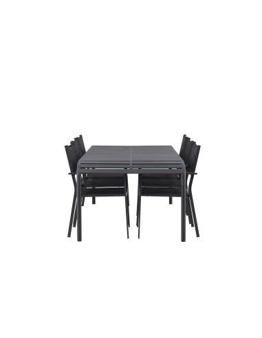 Matgrupp Borneo med Copacabana matstolar, 200 × 100 cm