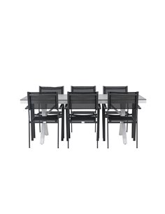 Matgrupp Garcia med Copacabana matstolar, 200 × 100 cm