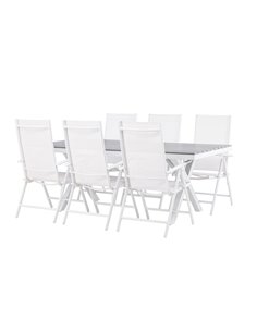 Matgrupp Garcia med Break matstolar, 200 × 100 cm 2
