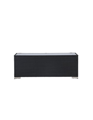 Soffbord London, 120 × 50 cm, Svart