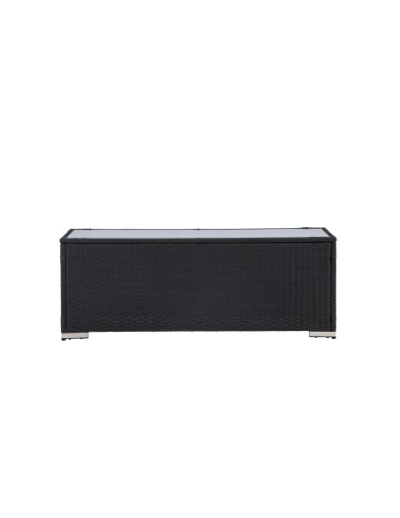 Soffbord London, 120 × 50 cm, Svart