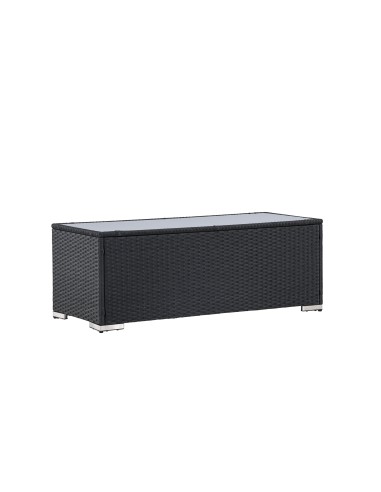 Soffbord London, 120 × 50 cm, Svart
