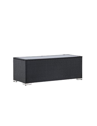 Soffbord London, 120 × 50 cm, Svart