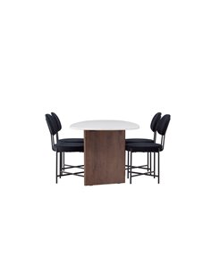 Matgrupp Grönvik med Stella matstolar, 180 × 90 cm 2