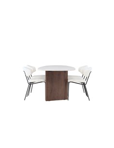 Matgrupp Grönvik med Chico matstolar, 180 × 90 cm 2