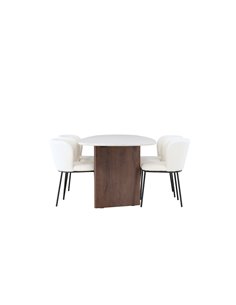 Matgrupp Grönvik med Edina matstolar, 180 × 90 cm 2
