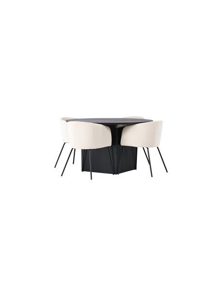 Matgrupp Matilda med Berit matstolar
